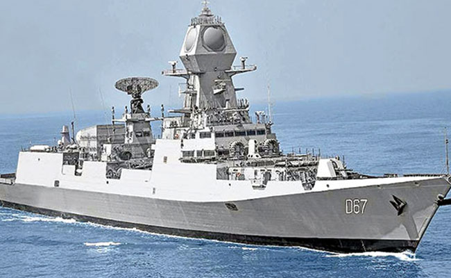 INS Mormugao Commissioned into Indian Navy