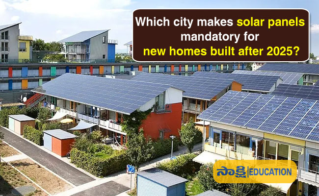 solar panels mandatory for new homes built after 2025