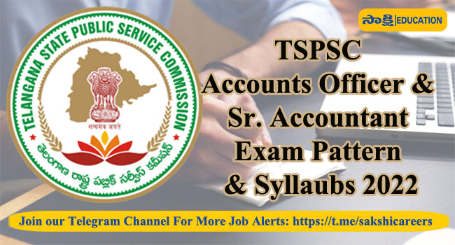 TSPSC Account Officer & Sr. Accountant Exam Pattern & Syllabus