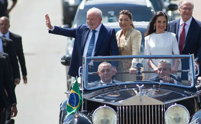 Luiz Inácio Lula da Silva sworn in as 39th president of Brazil