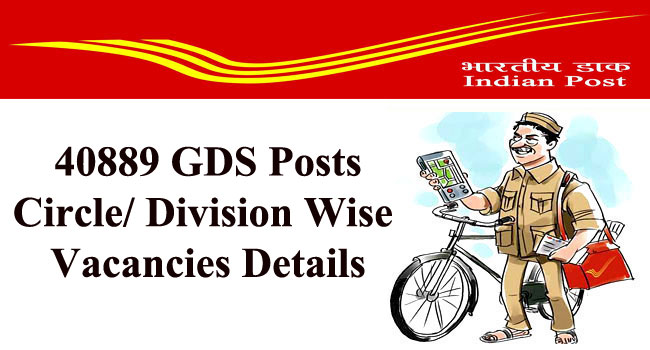  Indian Post GDS Circle Wise Vacancies