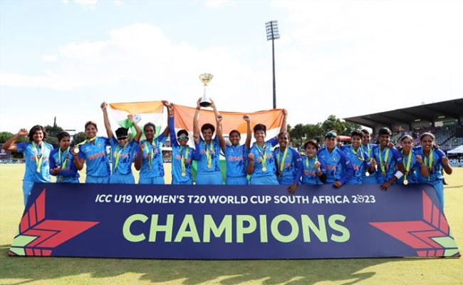BCCI announces cash prize worth 5 crore rupees for U-19 woman's cricket team for winning World Cup