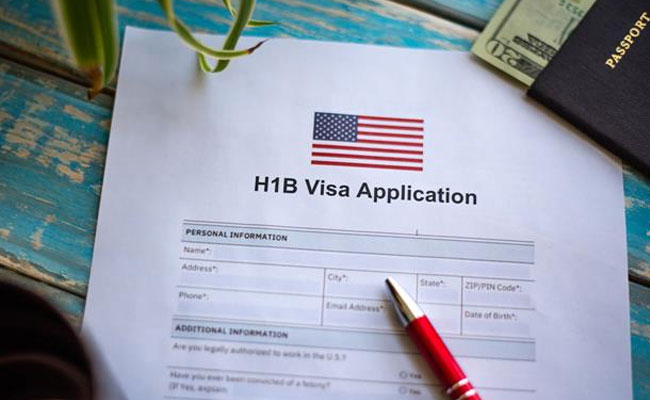 This is the date of receipt of H1B visa applications