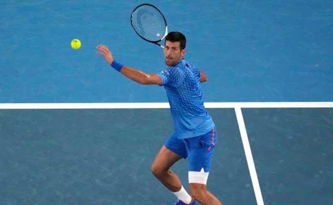 Australian Open: Novak Djokovic beat Roberto Carballes Baena at Rod Laver Arena