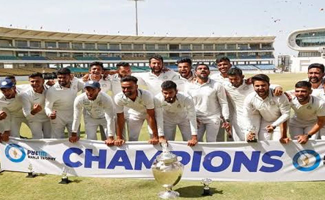 Saurashtra lift Ranji Trophy title, thrashing Bengal by 9 wickets