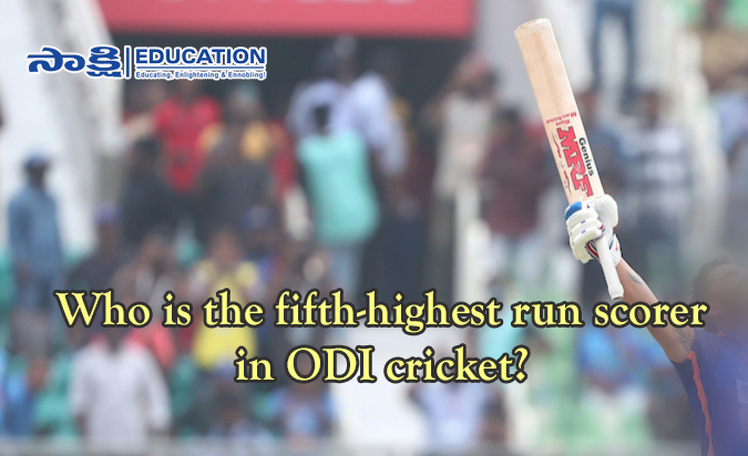 Who is the fifth-highest run scorer in ODI cricket?