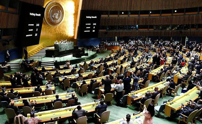 UNGA passes resolution calling for immediate end to hostilities between Ukraine and Russia