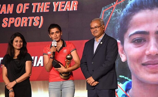 Hockey India congratulates Indian Men's & Women's Hockey Teams' goalkeepers for receiving Sportstar ACES 2023 award last evening in Mumbai