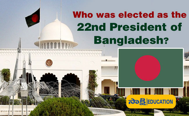22nd President of Bangladesh