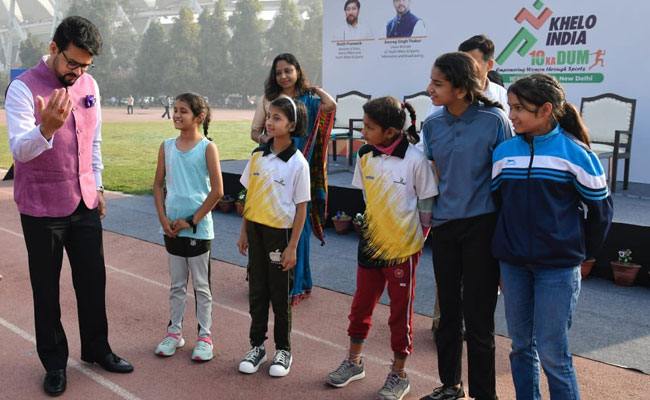 Sports Minister Anurag Singh Thakur inaugurates Khelo India Dus Ka Dum Tournament