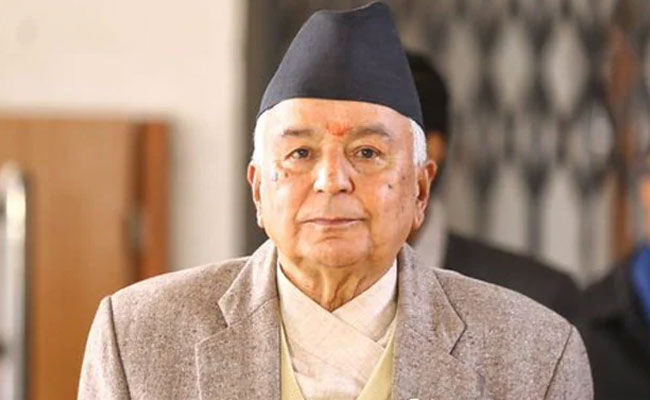 Senior Nepali Congress leader Ram Chandra Paudel elected as new President of Nepal