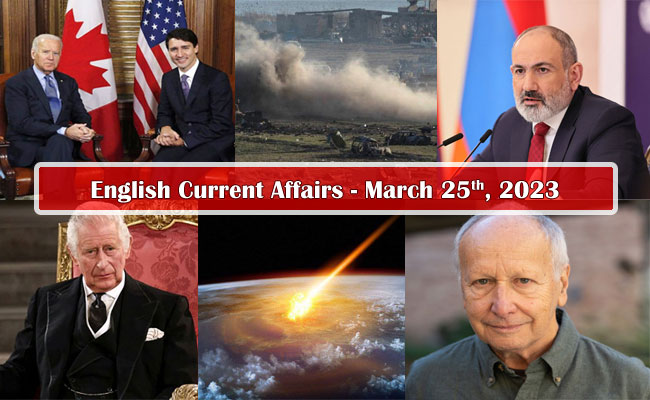 25th March, 2023 Current Affairs