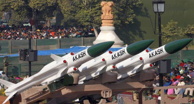 Akash Weapon System and Weapon locating Radars