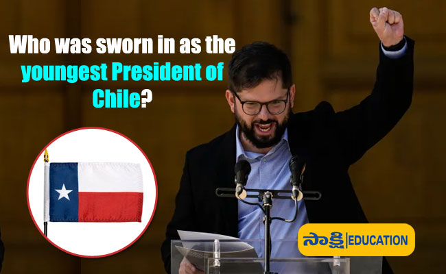 Who was sworn in as the youngest President of Chile