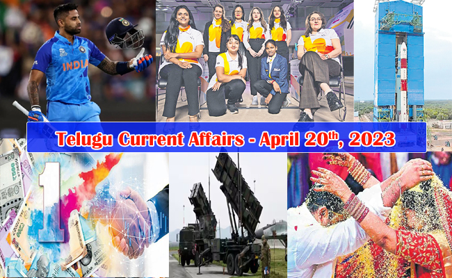 April 20th 2023 Current Affairs