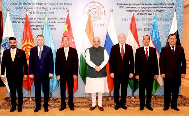 Home Minister Amit Shah chairs meeting of SCO responsible for Prevention and Elimination of Emergency Situations