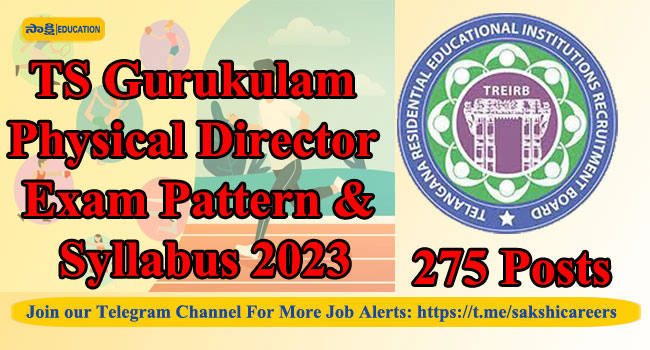 TS Gurukulam Physical Director Exam Pattern & Syllabus 