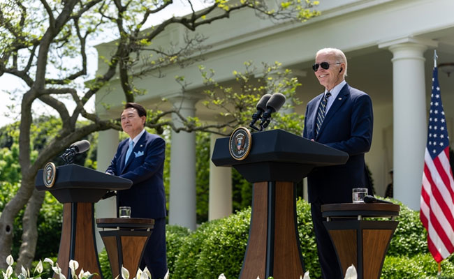US President Joe Biden & South Korean President Yoon Suk-Yeol secures a landmark deal