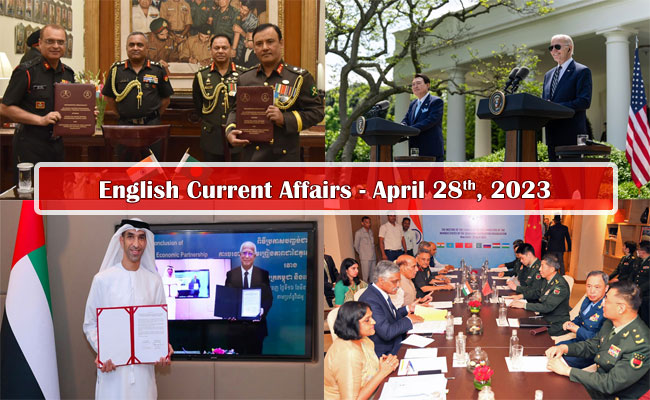 28th April, 2023 Current Affairs