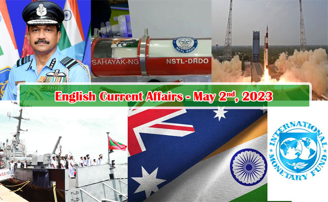 2nd May, 2023 Current Affairs