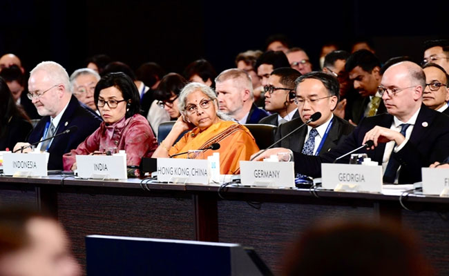 FM Nirmala Sitharaman asks ADB to focus on Climate financing for sustainable development