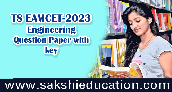 TS EAMCET 2023 Engineering Question Paper with Preliminary Key (13 May 2023 Forenoon(English & Telugu))