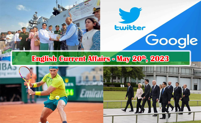 20th May, 2023 Current Affairs