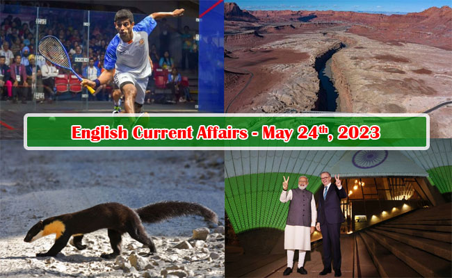 24th May, 2023 Current Affairs