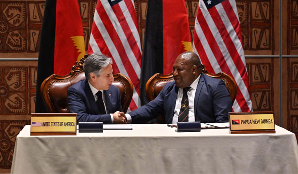 US, Papua New Guinea signs new security pact to increase regional stability