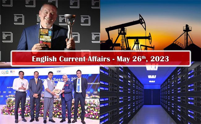 26th May, 2023 Current Affairs