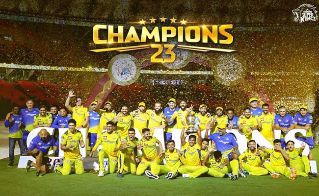 Chennai Super Kings win IPL 2023 beating defending champions Gujarat Titans by 5 wickets