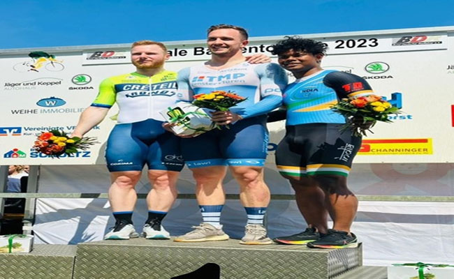 Finale Bahnen-Tournee 2023 cycling: India’s Esow Alben wins bronze medal in keirin