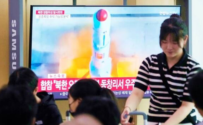 North Korea’s attempt to launch its first military spy satellite ends in failure