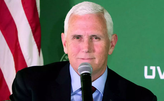 Former US Vice President Mike Pence officially enters 2024 presidential election