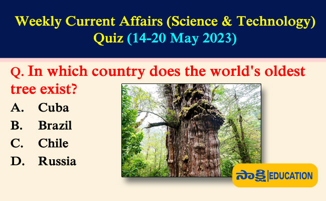 Weekly Current Affairs (Science & Technology) Quiz 