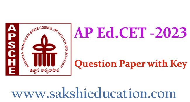 Andhra Pradesh EdCET 2023 Mathematics Question Paper with Key