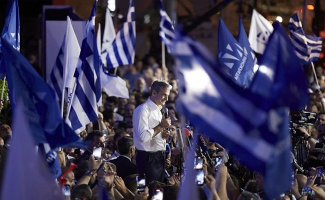 Greece’s centre-right leader Kyriakos Mitsotakis to be sworn in as Prime Minister