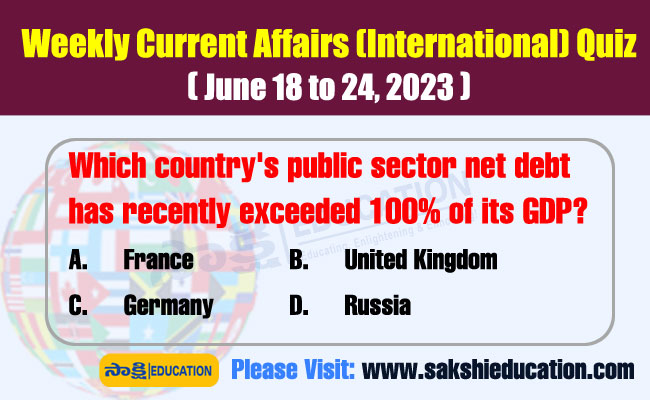 weekly GK Quiz current affairs Bitbank (18-24 June 2023)