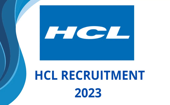 HCL Recruitment 2023