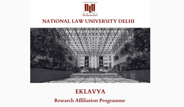 National Law University Delhi launches ‘Eklavya’