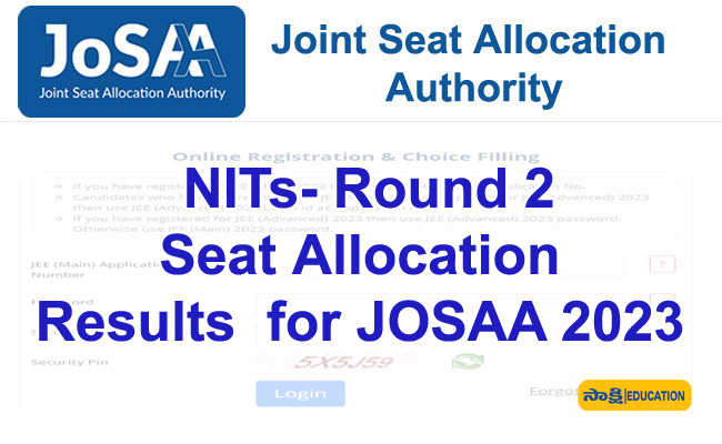 JoSAA 2023 Cut-off Ranks: NITs - Opening and Closing Ranks ‐ Round 2
