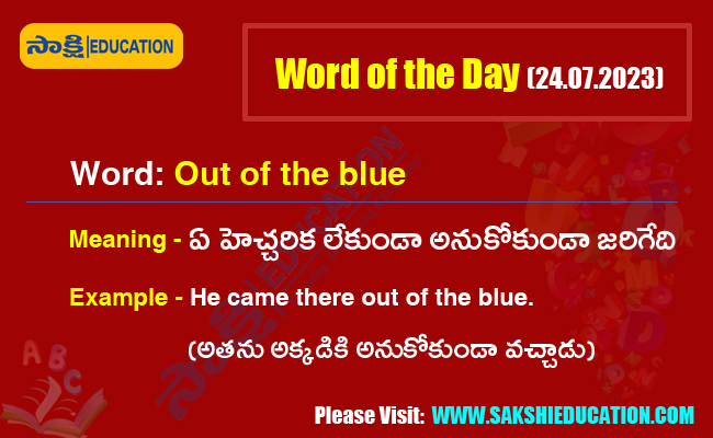 Word of the Day (24.07.2023)
