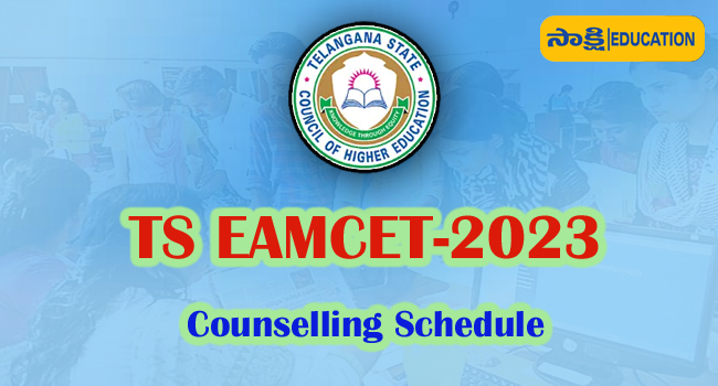 Telangana EAMCET-2023 Counselling Schedule