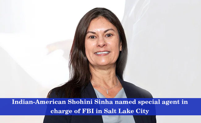 Indian-American Shohini Sinha named special agent in charge of FBI in Salt Lake City