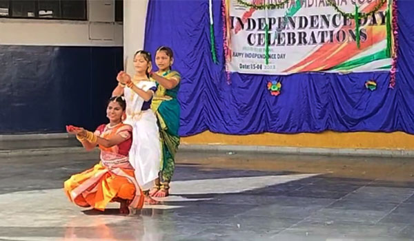 Celebration of 77th Independence Day at Kendriya Vidyalaya