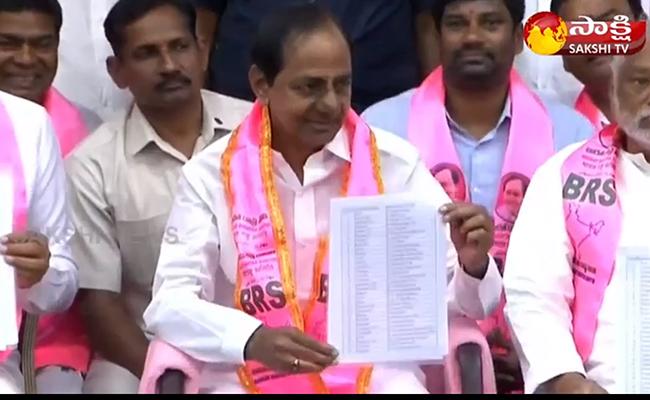 Political Momentum: Telangana BRS Party's Election Moves,B.R.S-Candidates-List-2023 ,MLA Candidates List for 2023 Elections, Chandrasekhar Rao's Strategic Political Maneuver,