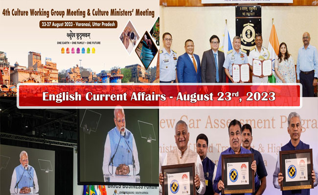 Safer vehicles for a safer India, 23rd August, 2023 Current Affairs, Promoting Road Safety, Launch of Bharat NCAP by Nitin 