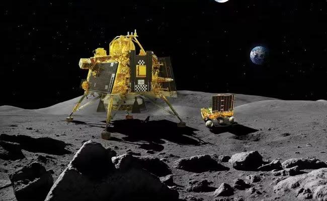 Historic ISRO Mission,Chandrayaan-3 Successfully lands on Moon's South pole, Breaking Barriers on Moon's Far Side,