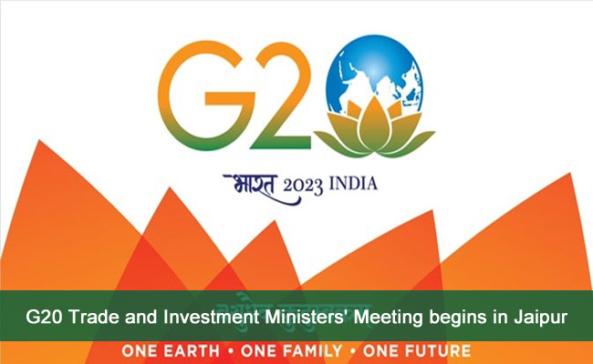 G20 Trade and Investment Ministers' Meeting begins in Jaipur