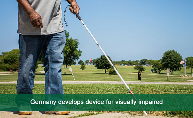 Germany develops device for visually impaired